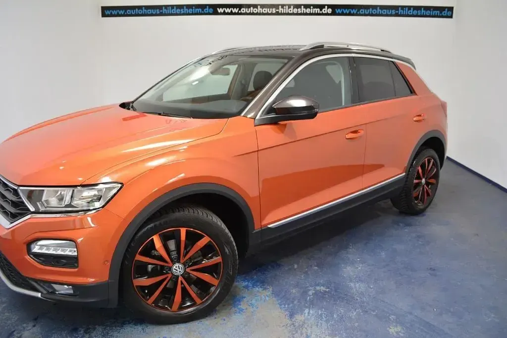 Gebraucht VW T-Roc Style 150 PS (110 kW) 2019 Orange SUV