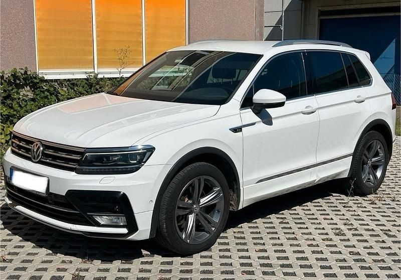 Weiß Gebraucht 2017 VW Tiguan R-line SUV | 18.999 € (Superpreis) - Bild 1/4