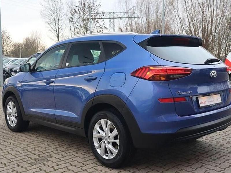 Gebraucht Hyundai Tucson 132 PS (97 kW) 2018 Blau SUV