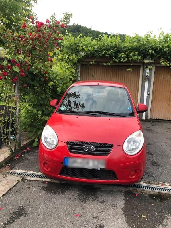 Rot Gebraucht 2009 Kia Picanto 2 Kleinwagen | 1.440 € (Fairer Preis) - Bild 1/4