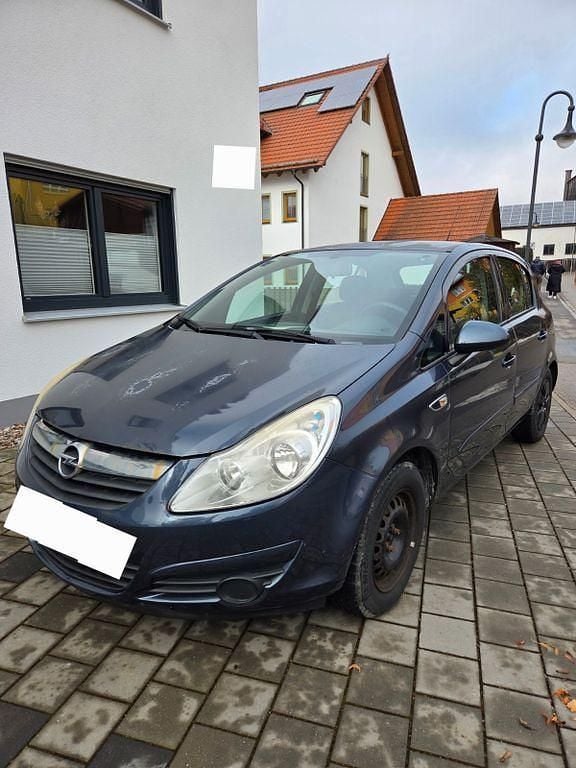 Blau Gebraucht 2008 Opel Corsa Edition Kleinwagen | 1.500 € (Superpreis) - Bild 1/4