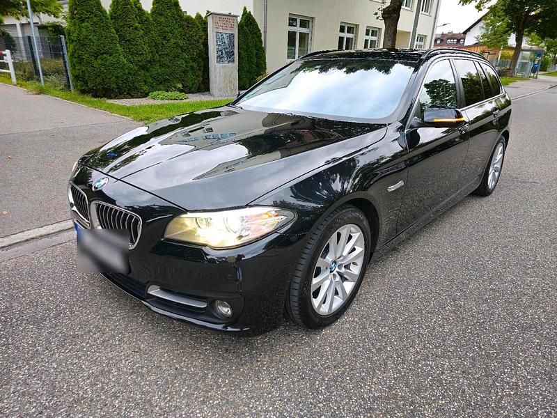 Schwarz Gebraucht 2015 BMW 525 Kombi | 14.400 € (Fairer Preis) - Bild 1/4