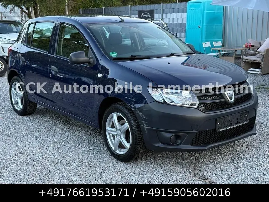 Gebraucht Dacia Sandero Essentiel 75 PS (55 kW) 2013 Blau Limousine