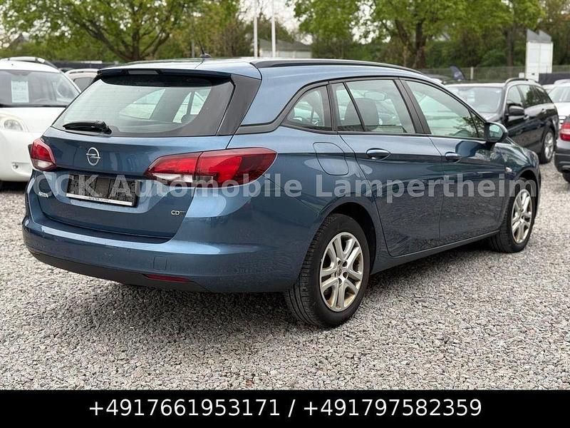 Gebraucht Opel Astra 110 PS (80 kW) 2016 Blau Kombi