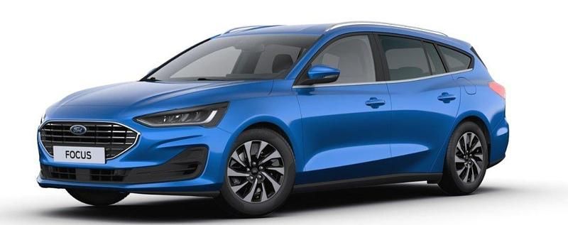 Desert island blue Gebraucht 2024 Ford Focus Titanium X Kombi | 22.479 € (Superpreis) - Bild 1/4