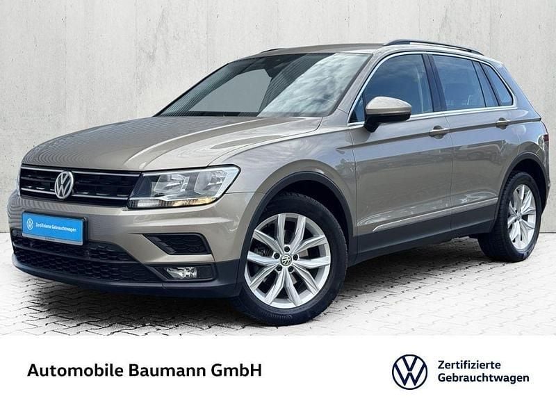 Beige Gebraucht 2018 VW Tiguan Comfortline SUV | 18.250 € (Superpreis) - Bild 1/4