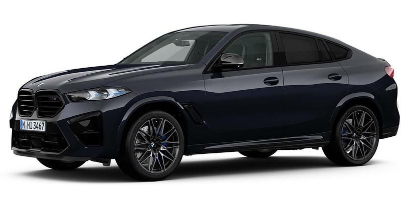Schwarz Gebraucht 2025 BMW X6 M Comfort Edition SUV | 124.324 € (Superpreis) - Bild 1/4