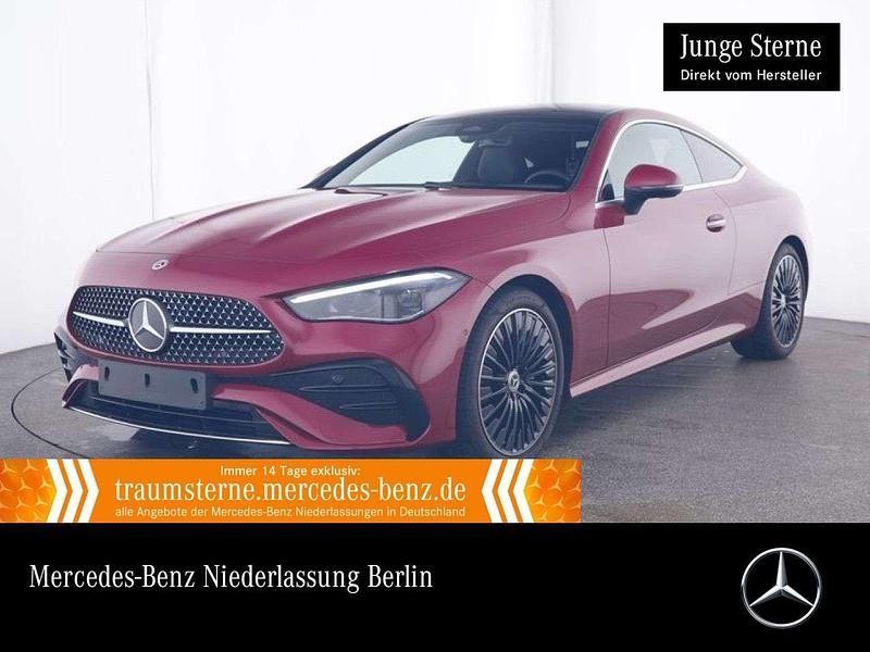 Rot Gebraucht 2024 Mercedes CLE200 Advanced Plus Coupé | 49.980 € (Guter Preis) - Bild 1/3