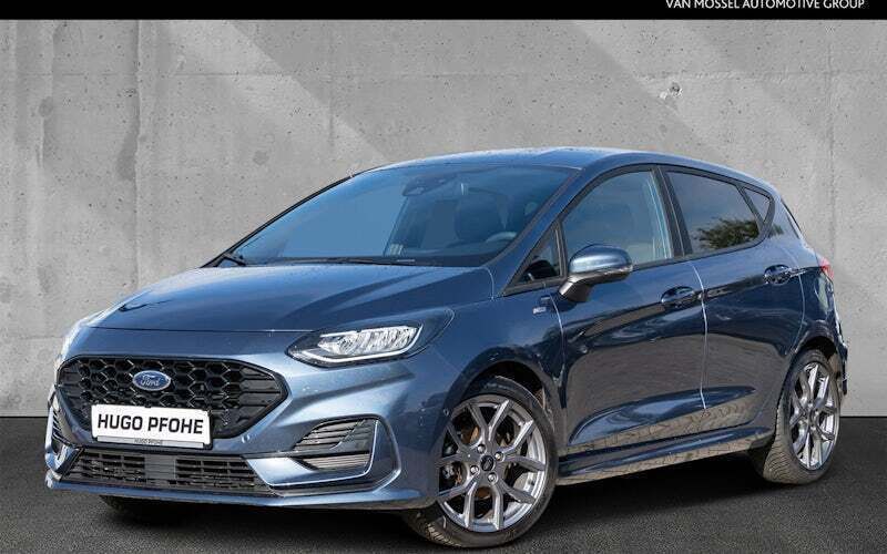 Blau Gebraucht 2023 Ford Fiesta ST-Line Kleinwagen | 16.890 € (Guter Preis) - Bild 1/4