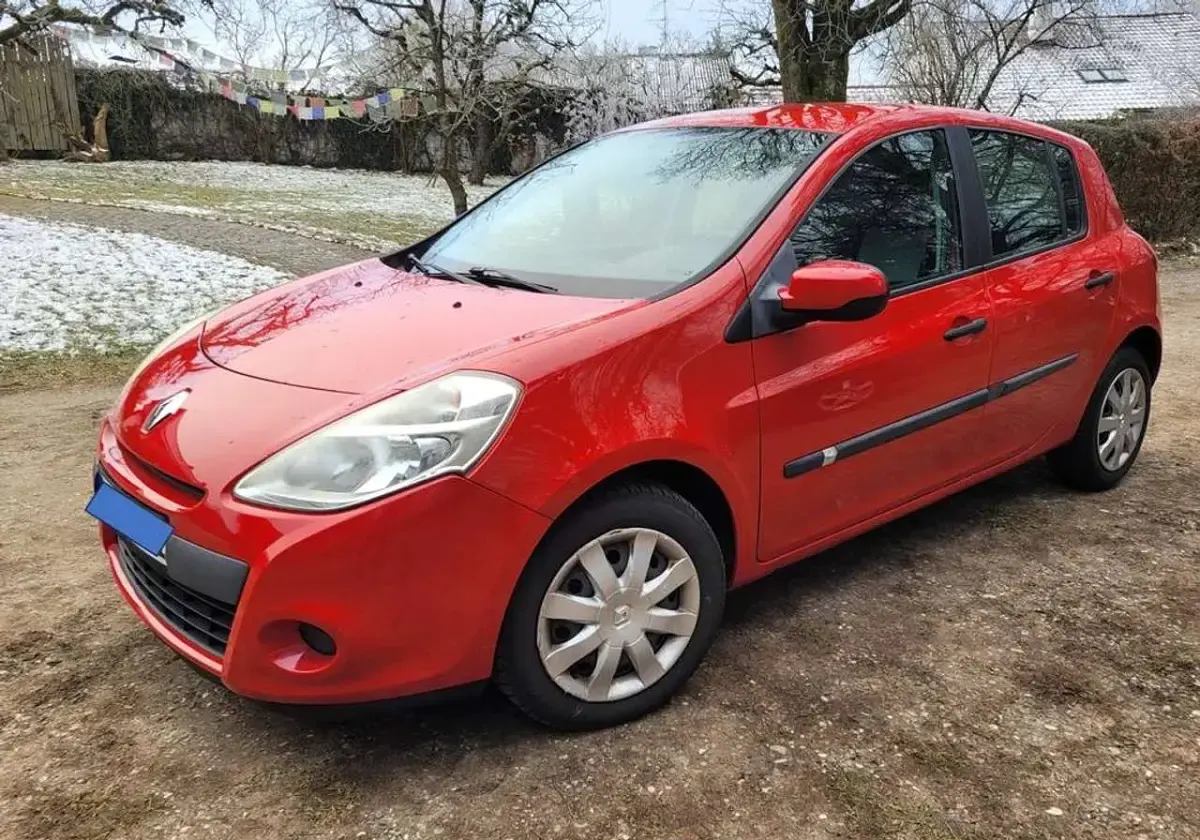 Gebraucht Renault Clio IV Expression 75 PS (55 kW) 2012 Rot Kleinwagen
