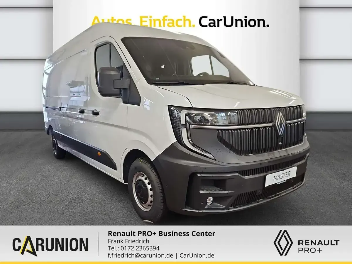 Nowe Renault Master 131 KM (96 kW) 2025 Biały Minivan