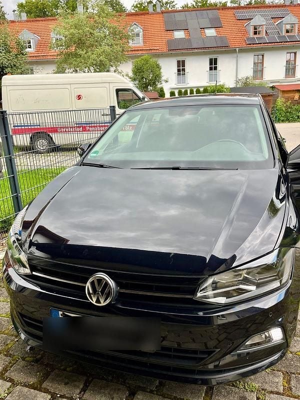 Schwarz Gebraucht 2019 VW Polo IQ Drive Kleinwagen | 11.450 € (Superpreis) - Bild 1/4