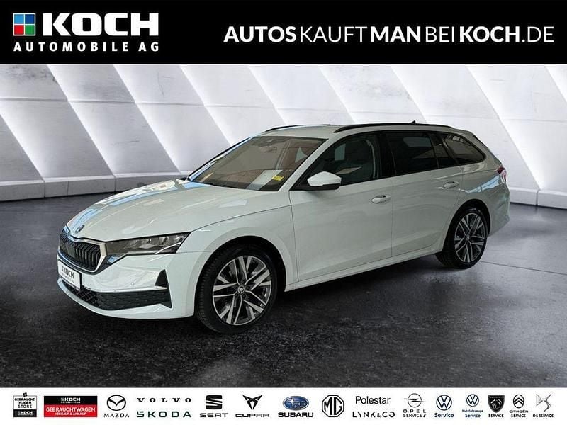 Gebraucht Skoda Octavia Selection 150 PS (110 kW) 2024 Moonweiss metallic Kombi
