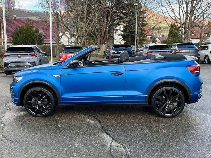 Gebraucht VW T-Roc Cabriolet Edition 150 PS (110 kW) 2021 Blau Cabrio
