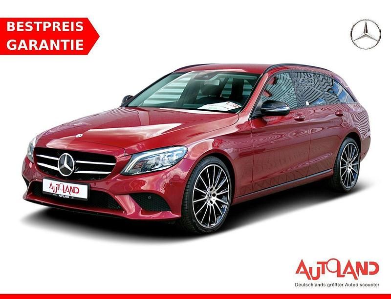 Hyazinthtor met. (metallic) Gebraucht 2019 Mercedes C180 Avantgarde Kombi | 27.490 € (Fairer Preis) - Bild 1/4