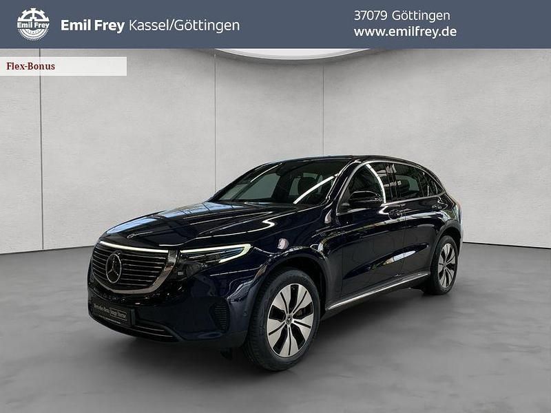 Blau Gebraucht 2022 Mercedes EQC400 Electric Art SUV | 38.210 € (Fairer Preis) - Bild 1/4