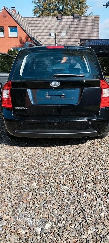 Schwarz Gebraucht 2009 Kia Carens 2 Van / Kleinbus | 1.800 € (Superpreis) - Bild 1/4