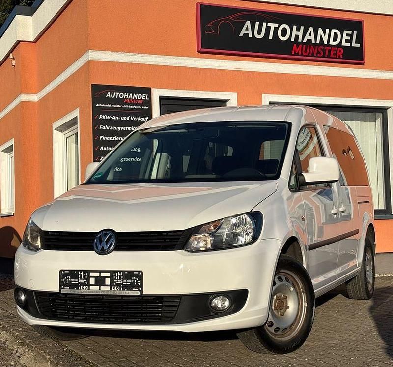 Gebraucht VW Caddy Maxi Trendline 102 PS (75 kW) 2012 Weiß Van / Kleinbus