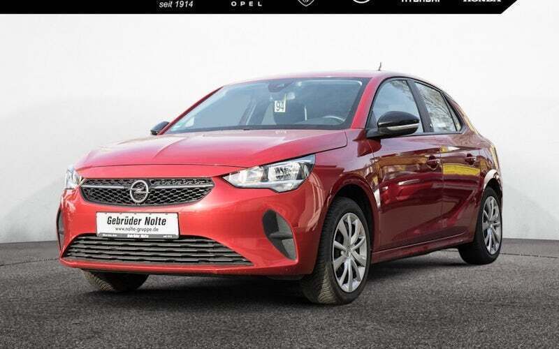 Rot / Gebraucht 2022 Opel Corsa-e Edition Kleinwagen | 15.850 € (Guter Preis) - Bild 1/3