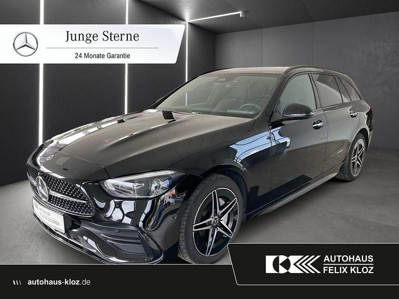 Schwarz Gebraucht 2022 Mercedes C300e AMG Limousine | 29.900 € (Guter Preis) - Bild 1/4