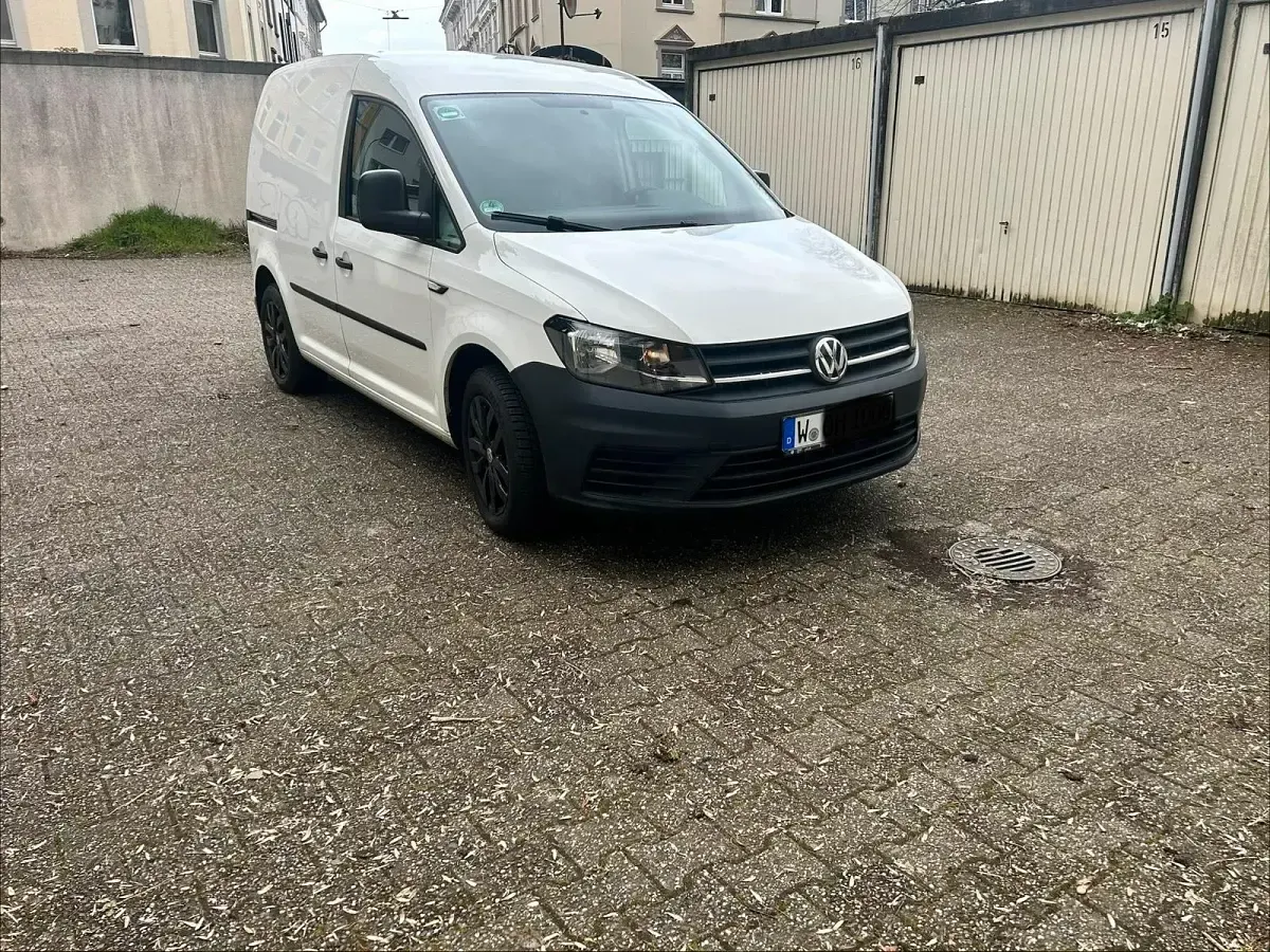 Gebraucht VW Caddy 103 PS (75 kW) 2016 Weiß Van / Kleinbus