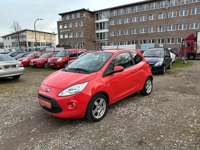 Gebraucht Ford Ka Titanium 69 PS (50 kW) 2009 Rot Kleinwagen