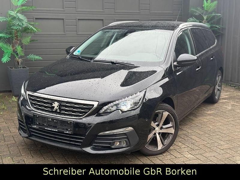 Schwarz Gebraucht 2019 Peugeot 308 Allure Kombi | 8.499 € (Superpreis) - Bild 1/4