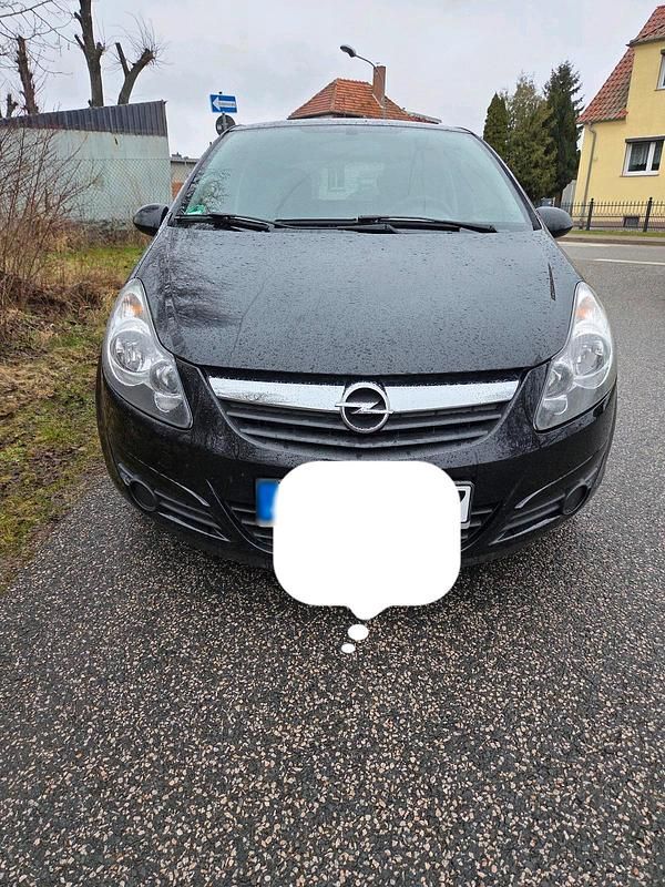 Gebraucht Opel Corsa 2010 Schwarz Kleinwagen