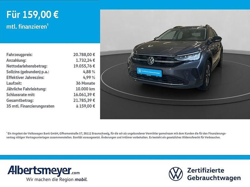Grau Gebraucht 2025 VW Taigo Goal SUV | 20.788 € (Fairer Preis) - Bild 1/4