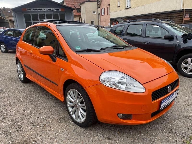 Orange Gebraucht 2007 Fiat Grande Punto Sport Kleinwagen | 6.995 € - Bild 1/4