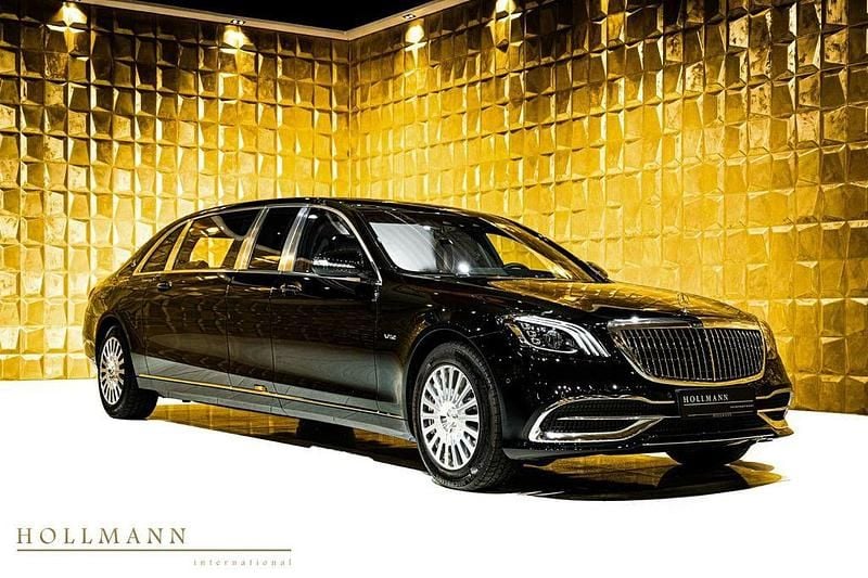 Schwarz Neu 2025 Mercedes S650 Maybach Night Limousine | 768.145 € - Bild 1/4