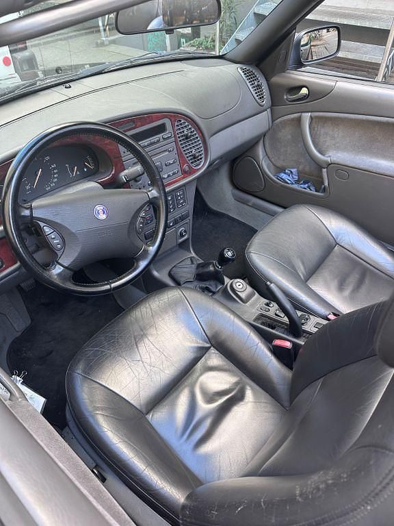 Gebraucht Saab 9-3 Cabriolet 154 PS (113 kW) 1999 Schwarz Cabrio