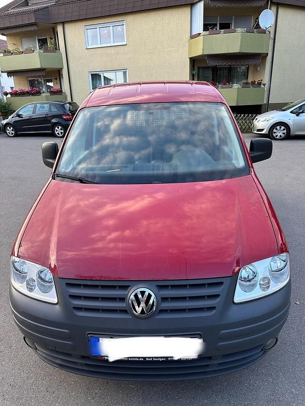 Rot Gebraucht 2007 VW Caddy Van / Kleinbus | 3.100 € (Superpreis) - Bild 1/4