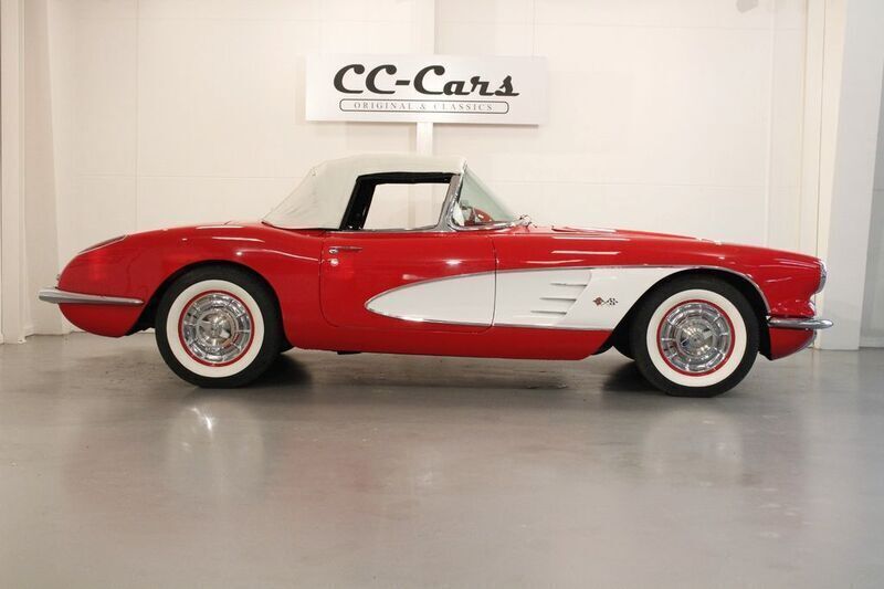 Gebraucht Corvette C1 1958 Rot Cabrio