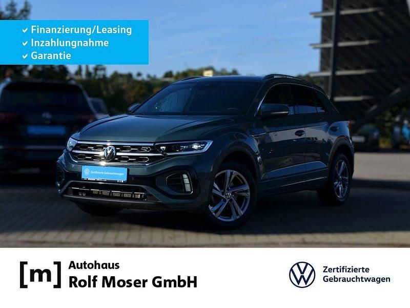 Petroleum blue metallic Gebraucht 2024 VW T-Roc R-line SUV | 33.390 € (Fairer Preis) - Bild 1/4