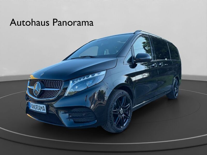 Schwarz Gebraucht 2023 Mercedes V300 Avantgarde Edition Van / Kleinbus | 74.990 € (Teuer) - Bild 1/4
