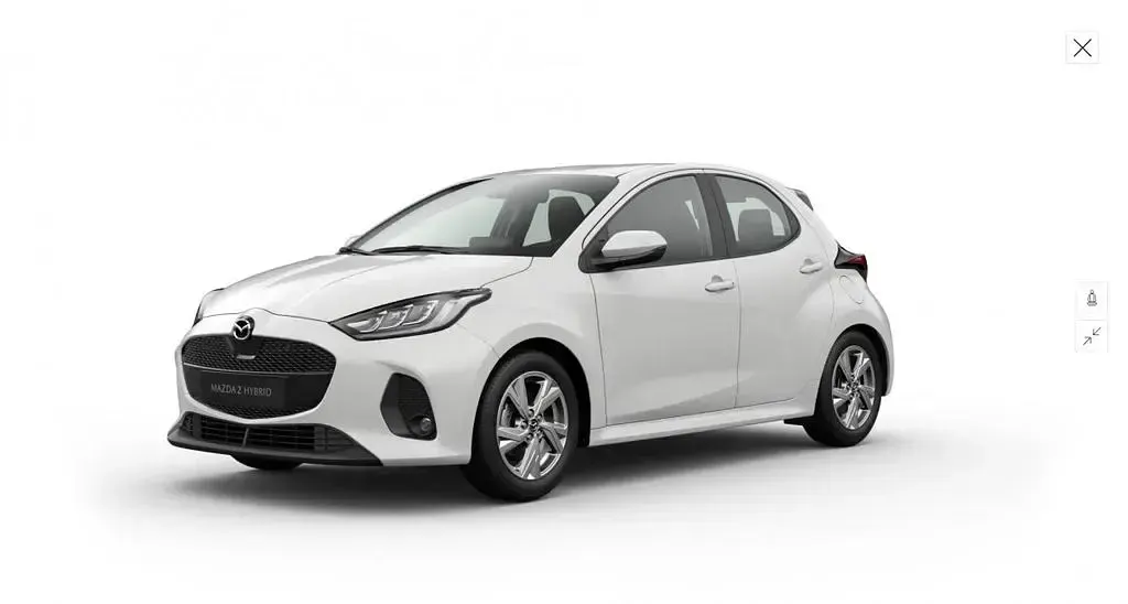 Neu Mazda 2 Exclusive 116 PS (85 kW) 2026 Weiß Kleinwagen