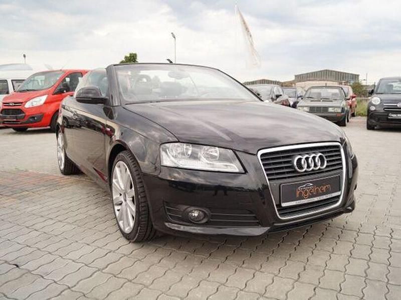 Schwarz Gebraucht 2008 Audi Cabriolet Comfort Cabrio | 6.890 € (Guter Preis) - Bild 1/4