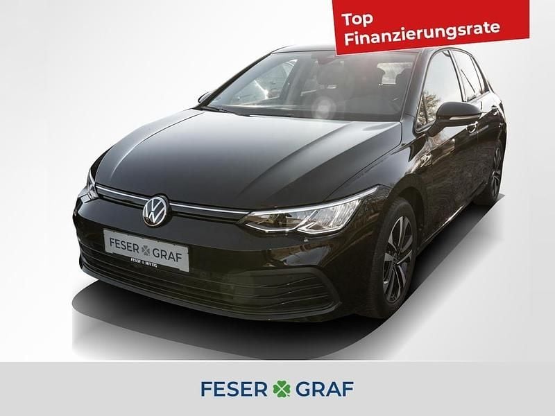 Deep black perleffekt Gebraucht 2021 VW Golf VIII United Limousine | 17.950 € (Superpreis) - Bild 1/4
