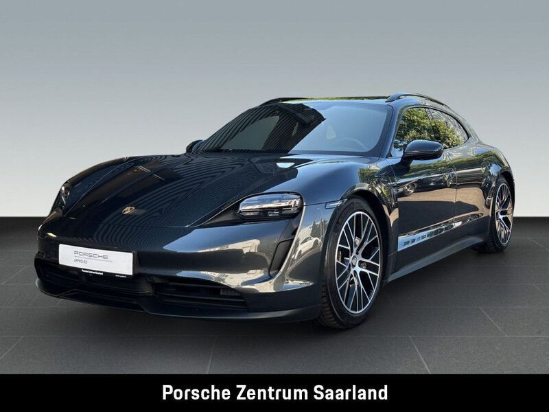 Vulkangraumetallic Gebraucht 2024 Porsche Taycan Sport Turismo Limousine | 73.800 € (Fairer Preis) - Bild 1/4