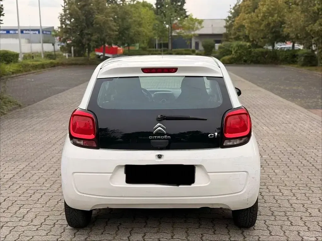 Gebraucht Citroën C1 Feel 69 PS (50 kW) 2015 Weiß Kleinwagen