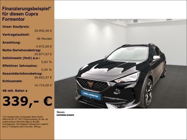 Mitternachtsschwarz Gebraucht 2023 Cupra Formentor VZ SUV | 29.950 € (Fairer Preis) - Bild 1/4