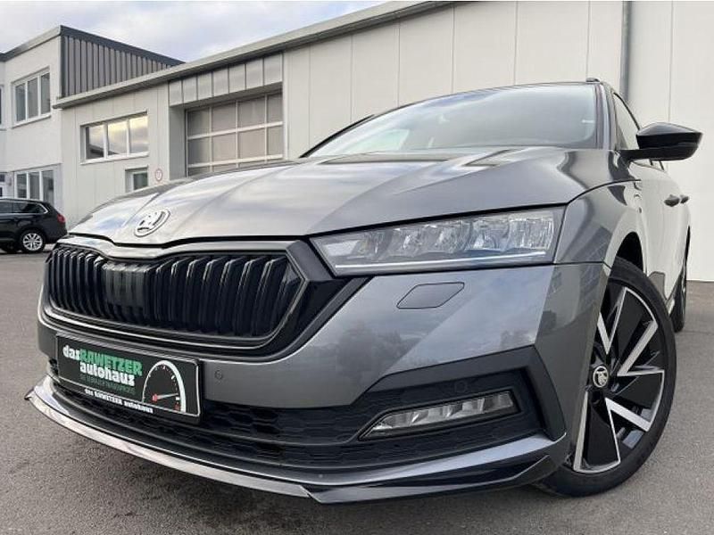 Graphitegrau (metallic) Gebraucht 2022 Skoda Octavia Kombi | 26.860 € (Teuer) - Bild 1/4