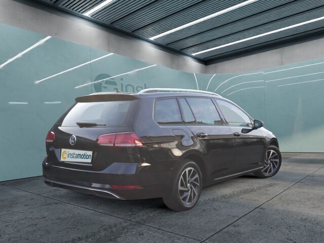 Gebraucht VW Golf VII 116 PS (85 kW) 2018 Schwarz Kombi