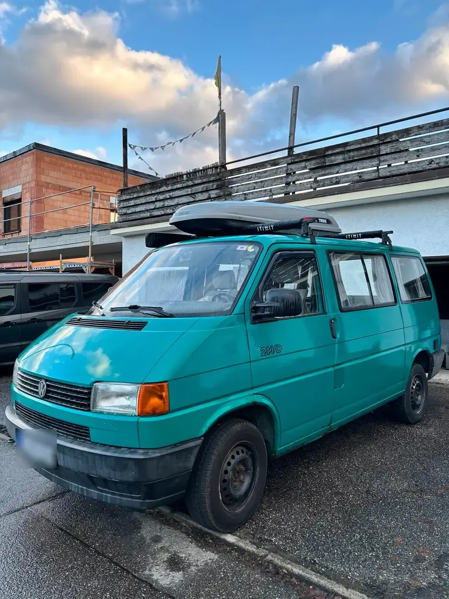 Gebraucht VW Multivan 78 PS (57 kW) 1995 Grün Van / Kleinbus