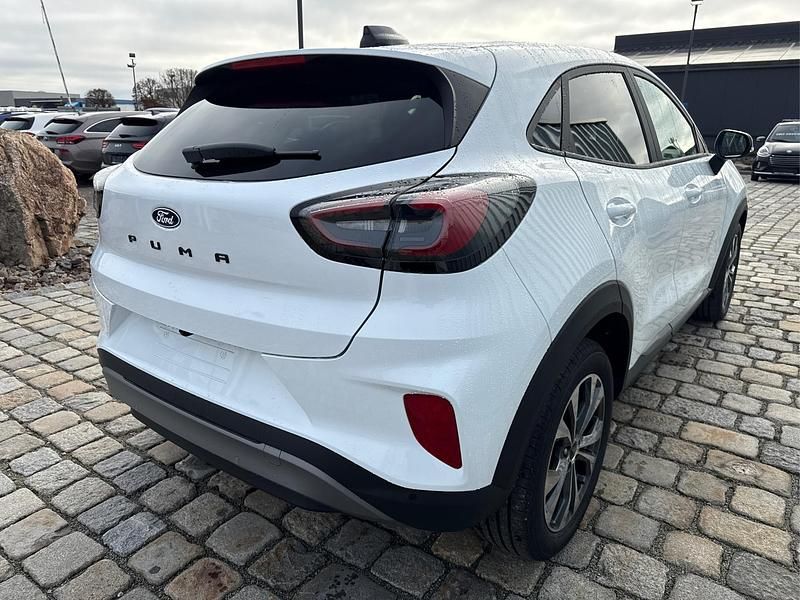 Ny Ford Puma Titanium 125 HK (91 kW) 2025 Hvid SUV