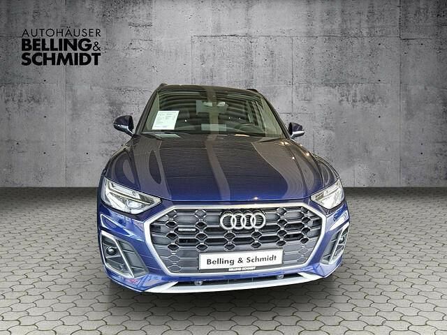 Gebraucht Audi Q5 S-Line 204 PS (150 kW) 2021 Navarrablau (metallic) SUV