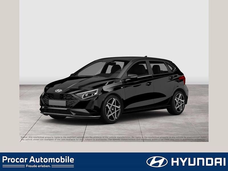 Schwarz Neu 2025 Hyundai i20 Comfort Limousine | 22.690 € (Fairer Preis) - Bild 1/4