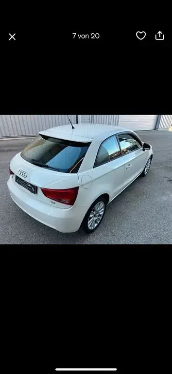 Gebraucht Audi A1 Ambition 90 PS (66 kW) 2012 Weiß Kleinwagen