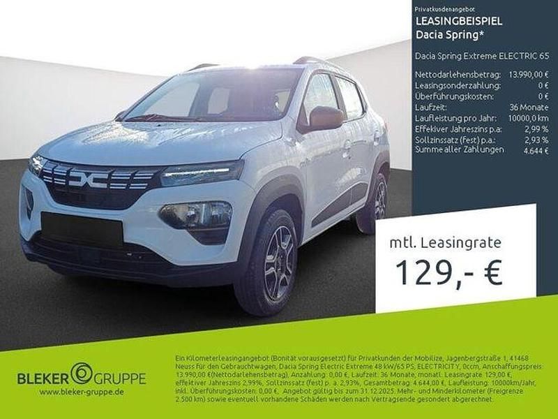 Gebraucht Dacia Spring Extreme 47 kW (65 PS) 2023 Polar weiß Kleinwagen